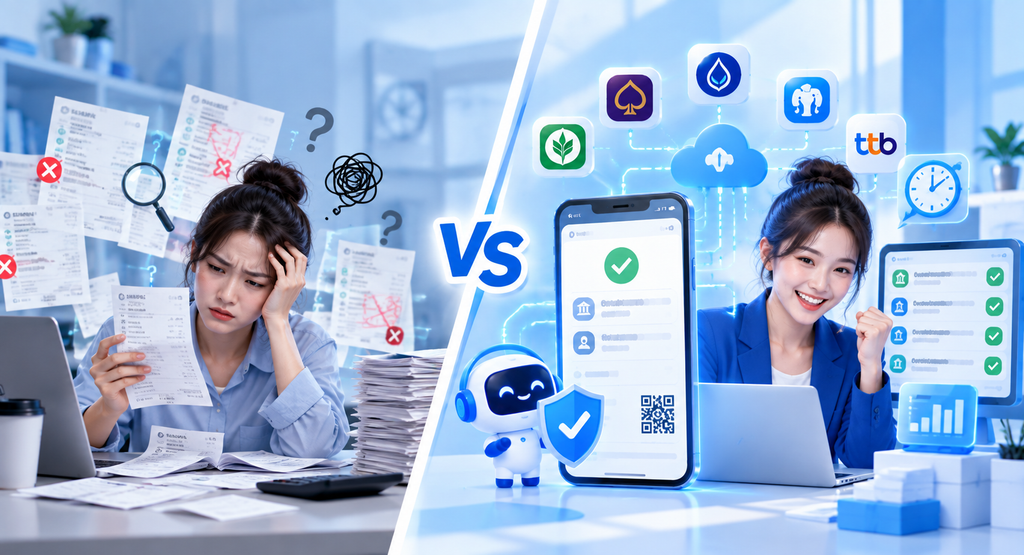 Verify Slip ต่างจากการเช็กสลิปแบบเดิมยังไง?
