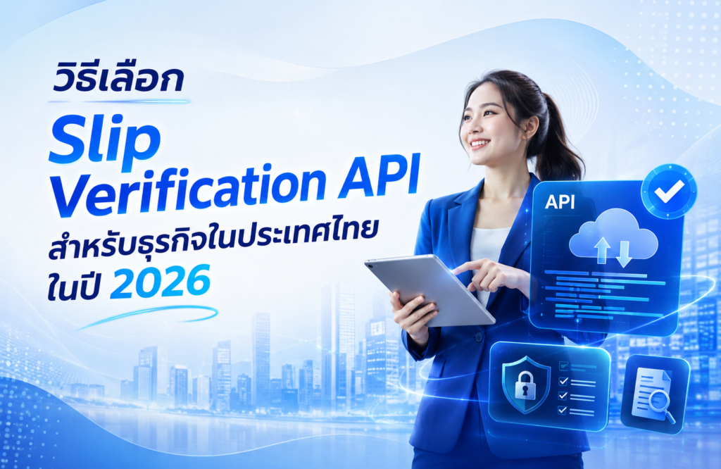 วิธีเลือก API ตรวจสอบสลิปสำหรับธุรกิจไทย