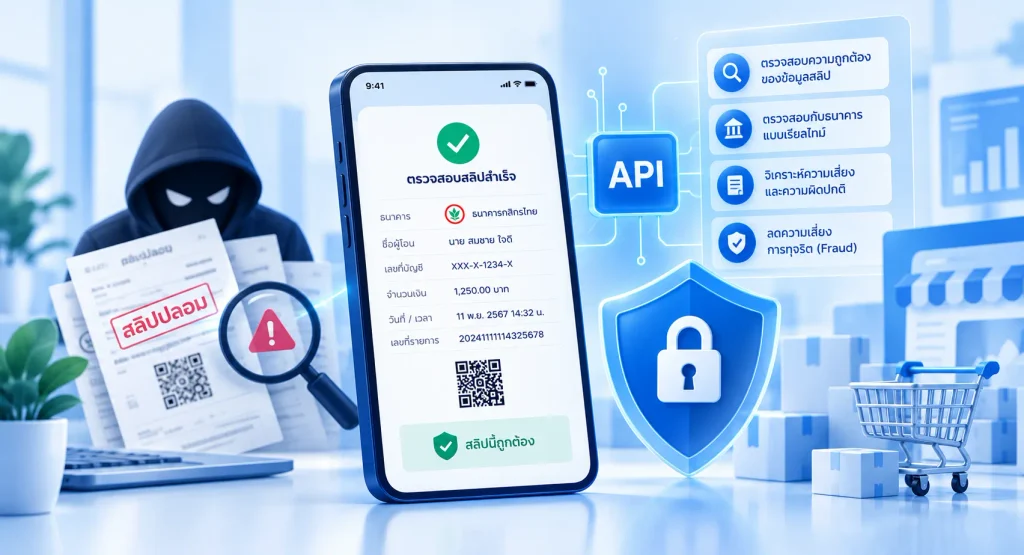 API ตรวจสอบสลิปช่วยเรื่อง Fraud Prevention ได้อย่างไร?

