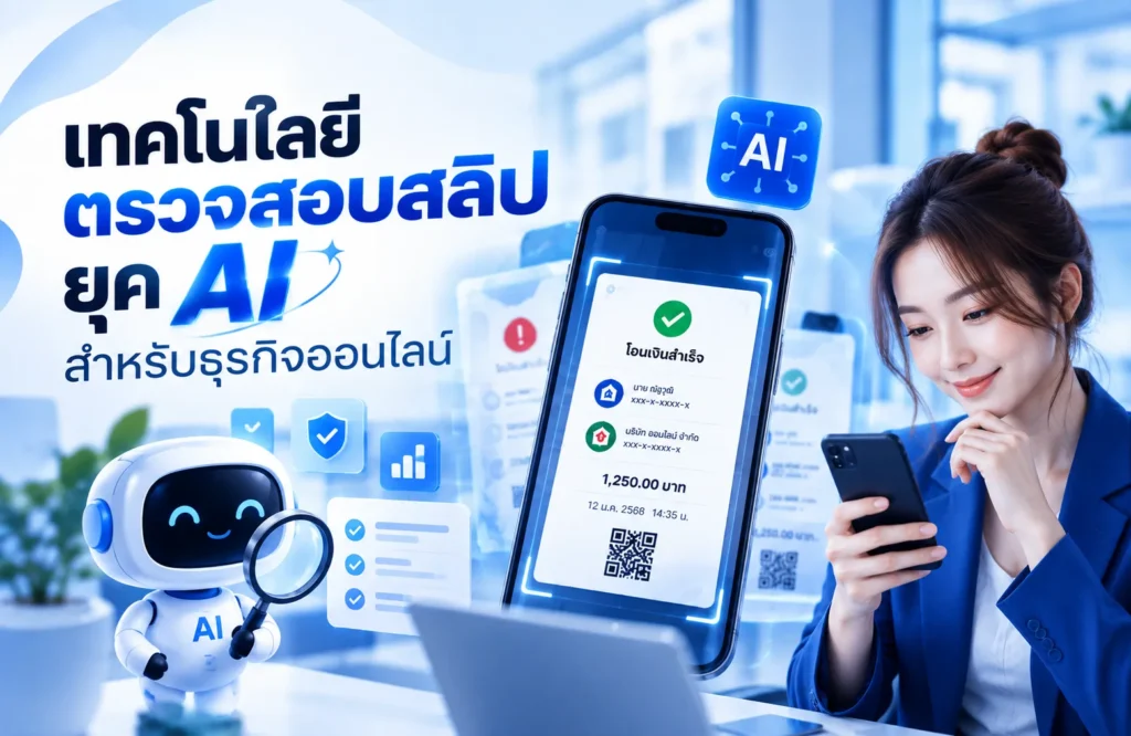สลิปปลอมยุค AI เนียนแค่ไหน? ทดลองให้ดู พร้อมเจาะจุดที่ระบบยังจับได้