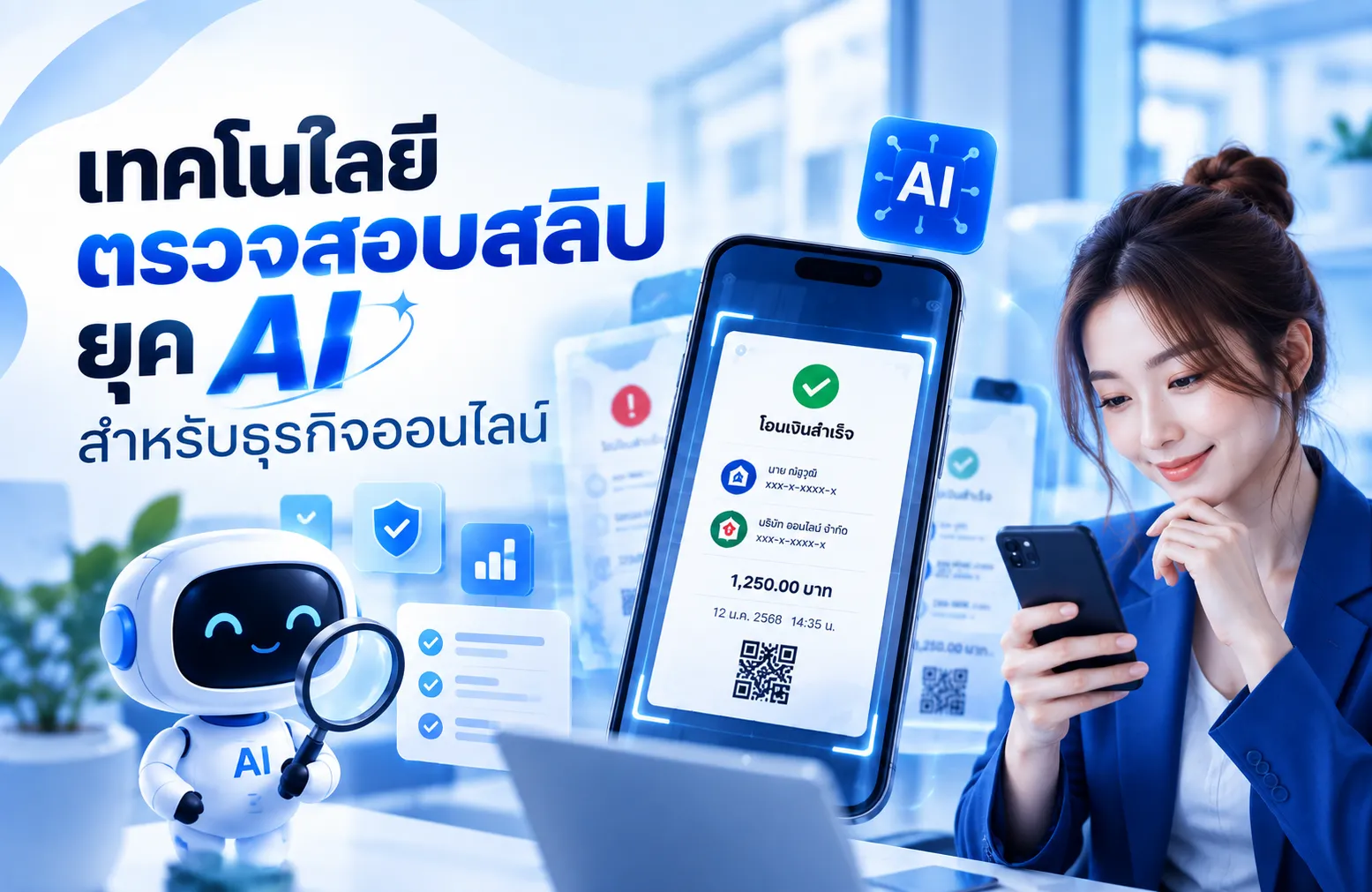 สลิปปลอมยุค AI เนียนแค่ไหน? ทดลองให้ดู พร้อมเจาะจุดที่ระบบยังจับได้