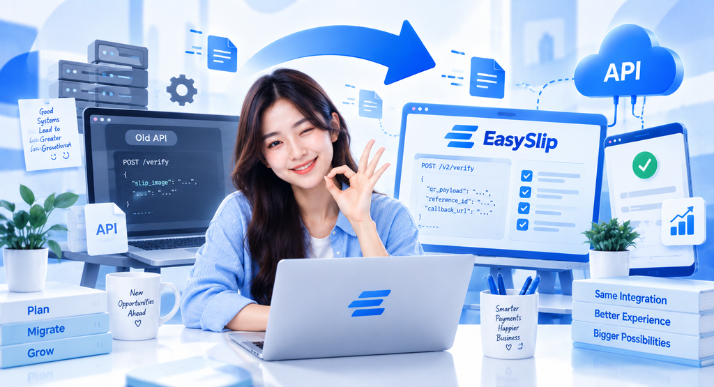 ย้าย API เช็กสลิปมา EasySlip ไม่ยาก ถ้าวางแผนก่อน