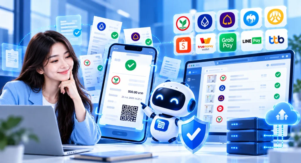EasySlip Slip Verification API ตรวจสอบสลิปอัตโนมัติ