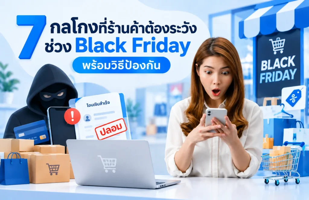 7 กลโกงที่ร้านค้าต้องระวังช่วง Black Friday พร้อมวิธีป้องกัน