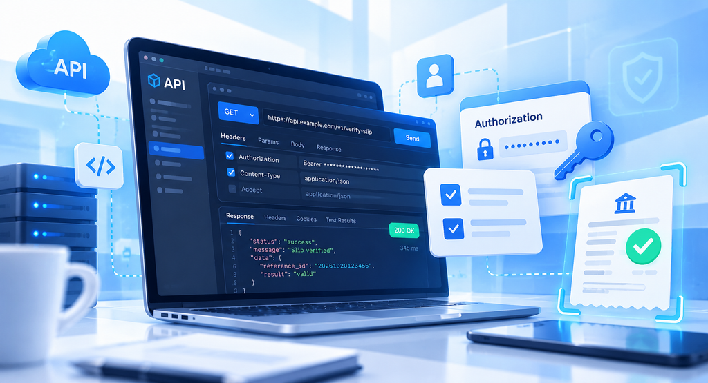 ทดสอบ API ตรวจสลิปก่อนขึ้น Production
